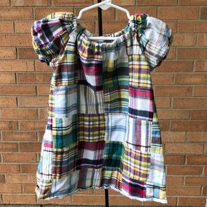 Toddler Girl Madras Dress